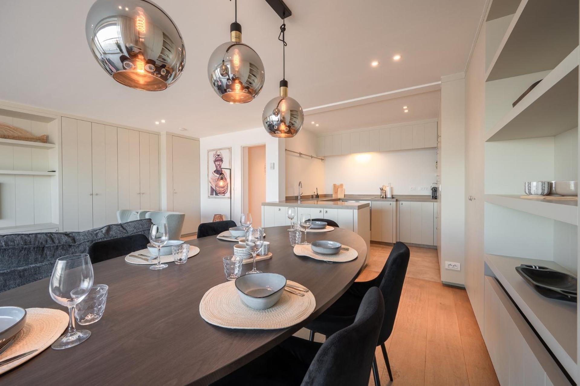 7E Verdiep Appartement Op De Zeedijk In Knokke Voor Max 6 Personen Exteriör bild